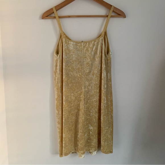 Zara Crushed Velvet Slip Dress - Picture 10 of 13